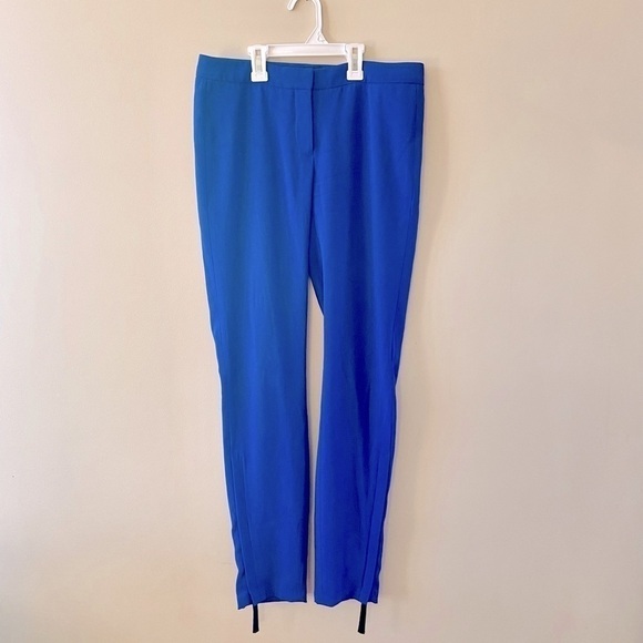 Aritzia T.BABATON Skinny Trouser Pant Royal Blue Size 4 - Picture 3 of 11